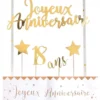 Déco de gâteau des âges 60 ans – Image 2