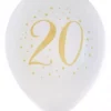 Ballon des âges métal 20 ans