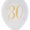 Ballon des âges métal 30 ans
