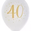 Ballon des âges métal 40 ans