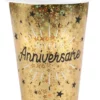 10 Gobelet Anniversaire Etincelant