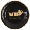 10 Assiette VIP couronné