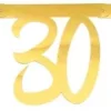 Banderole des âges métal 30 ans