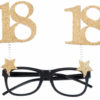 Lunettes Âge pailletées 18 ans – Image 2