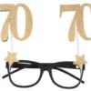 Lunettes Âge pailletées 70 ans