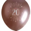 6 Ballon âge étincelant 20 ans