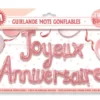 GUIRLANDE MOTS ANNIVERSAIRE BLUSH – Image 3