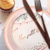 PACK 6 ASSIETTES BABY SHOWER FILLE – Image 2