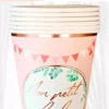 PACK 6 GOBELETS BABY SHOWER FILLE – Image 4