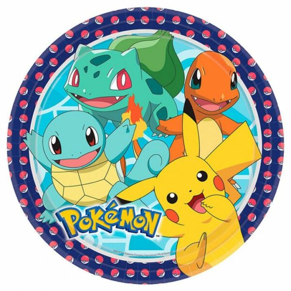 Assiettes Pokemon