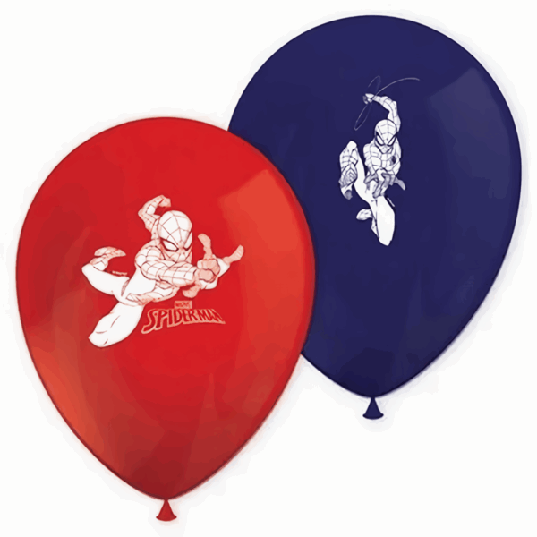 8 Ballons - Spider Man