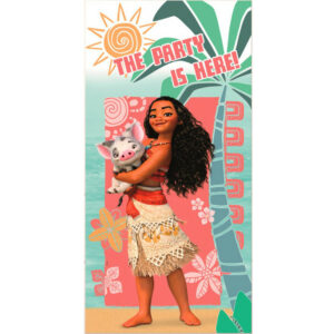Poster de porte Vaiana en plastique – 75 x 150 cm – thème Disney