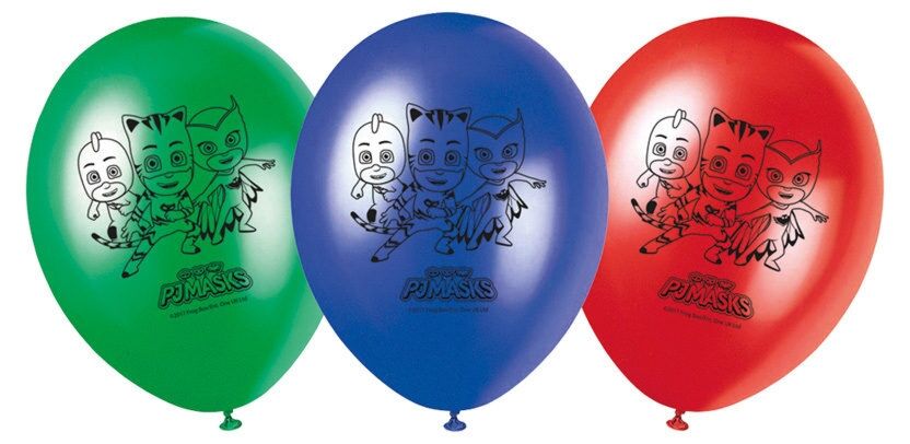 Ballon Gonflable PJ Mask 50 Cm – Pour Plage, Piscine, Jeu Dès 10 Mois. Licence Officielle Pyjamasques, Multicolore !
