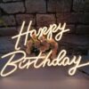 HAPPY BIRTHDAY LED 42X55CM – Image 2