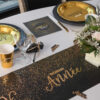Chemin de table "Bonne année"