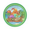 Assiettes dinosaure