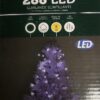 Guirlande scintillante blanc froid à poser sur sapin 64439