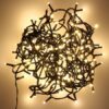 Guirlande lumineuse blanc chaud 200 LED 64826