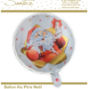 Ballon alu Père Noël