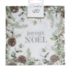 Serviette hiver végétal