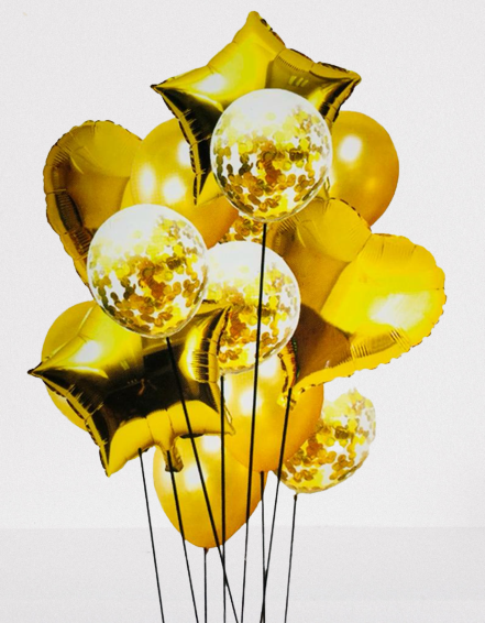 Set de 14 ballon doré – Cideal