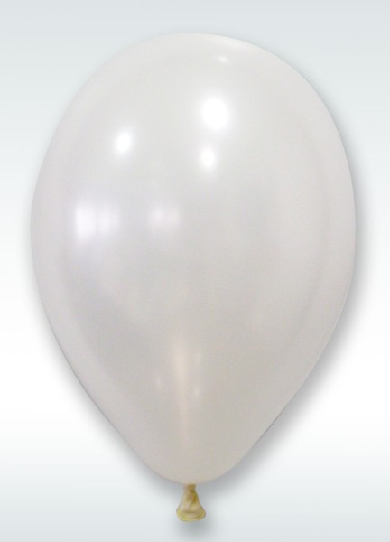 Lot de 10 ballons blanc perle – Cideal