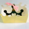 Boîte à cadeau forme couronne or – Image 2
