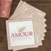 Serviette "Amour"