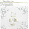 Serviette Baptême