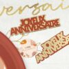 Duo déco de table "Joyeux Anniversaire" - TerraCotta