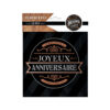 12 serviettes papier "Joyeux Anniversaire" - Original Party