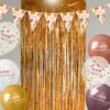 Rideau franges TerraCottaParty