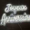 Néon LED - Joyeux Anniversaire
