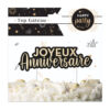 Cake topper "Joyeux anniversaire" - Happy Party