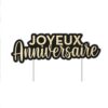 Cake topper "Joyeux anniversaire" - Happy Party – Image 2