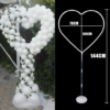 Support ballon en forme de cœur