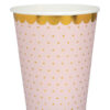 Lot de 10 Gobelets Passe partout Rose Réf. 6829