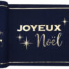 Chemin de Table Bleu Noël chic ref 8096