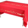 Nappe Noël Chic Rouge et or Ref 8097