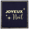 Serviette Noël chic Bleu Réf. 8108