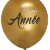 Ballon Réveillon Bonne Année Doré Réf. 8175