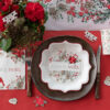 Serviette Poinsettia Rouge Réf. 8233 – Image 2