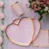 Lot de 10 Assiettes Passe partout rose  Réf. 6811 – Image 2