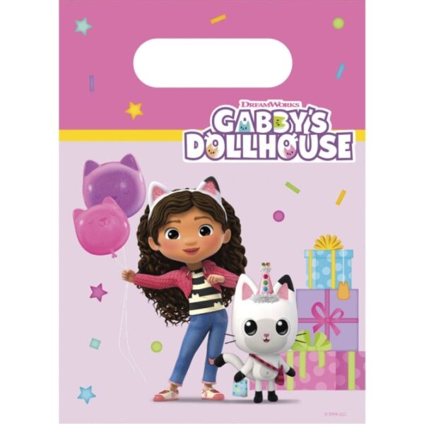 Sachet de fête en papier Gabby's Dollhouse – Image 2