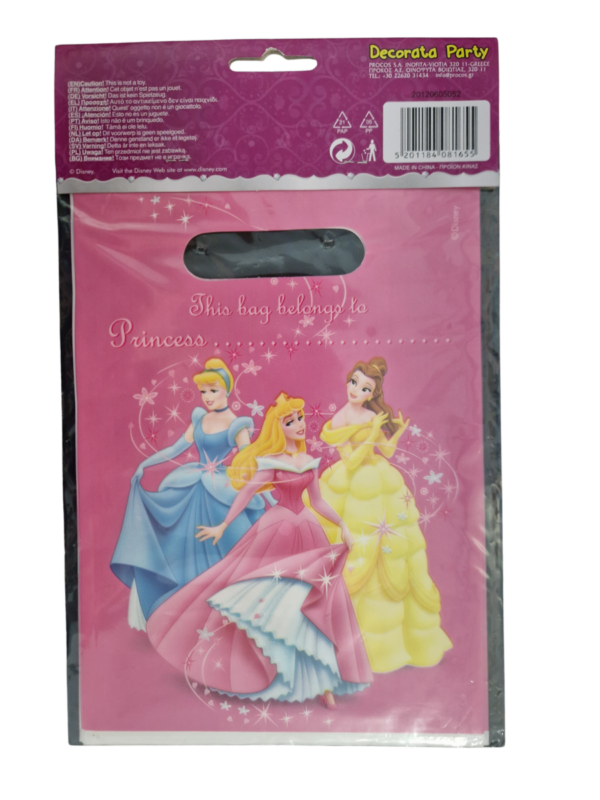 Sacs cadeaux Princesse Disney