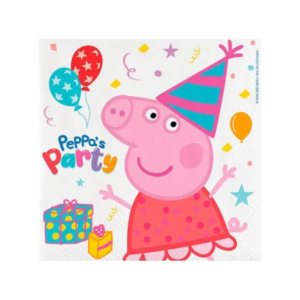 Serviettes Peppa Pig