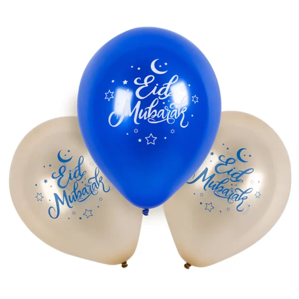 Ballons Latex Eid Mubarak