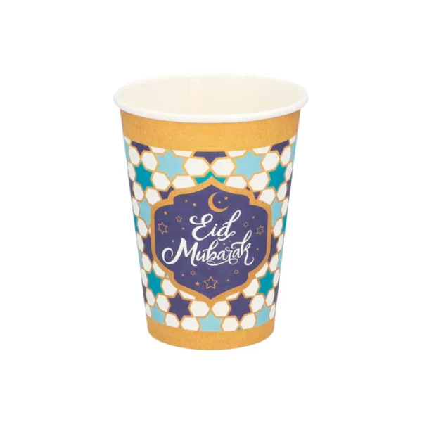 Gobelets en Papier Eid Mubarak