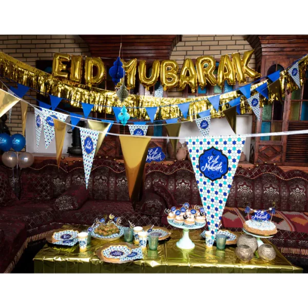 Guirlande de fanions Eid Mubarak – Image 4
