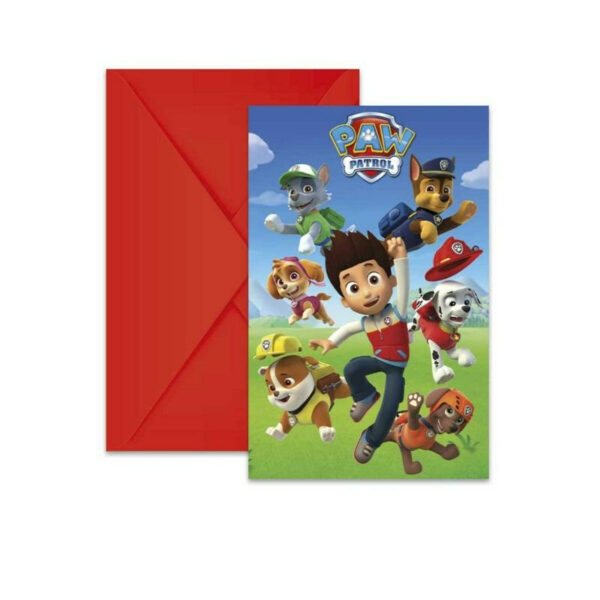 Cartes d’Invitation Pat' Patrouille